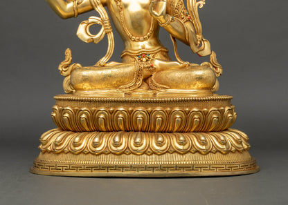 Manjushri statue