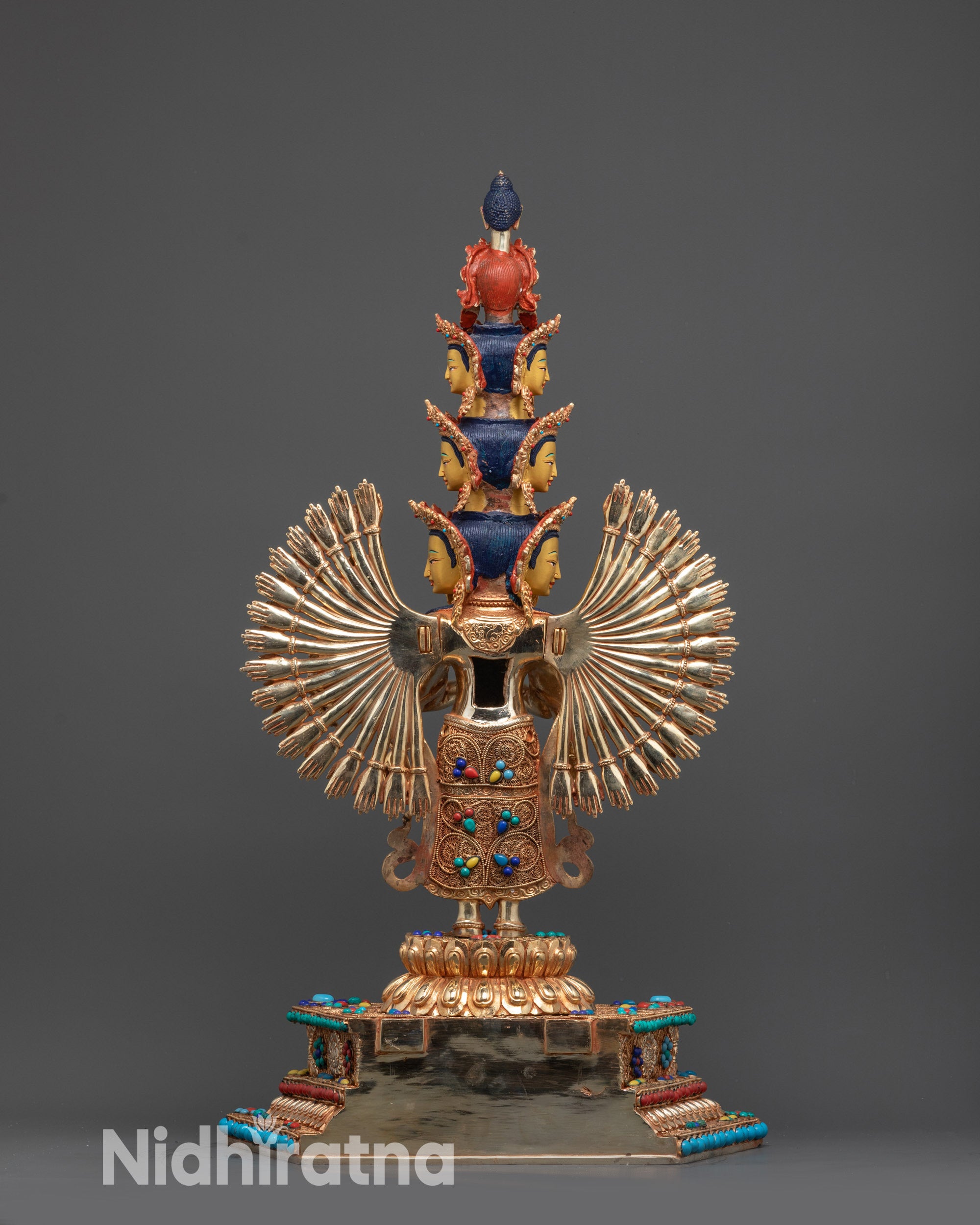 Thousand-Armed Avalokiteshvara Statue | Deity of Infinite Compassion