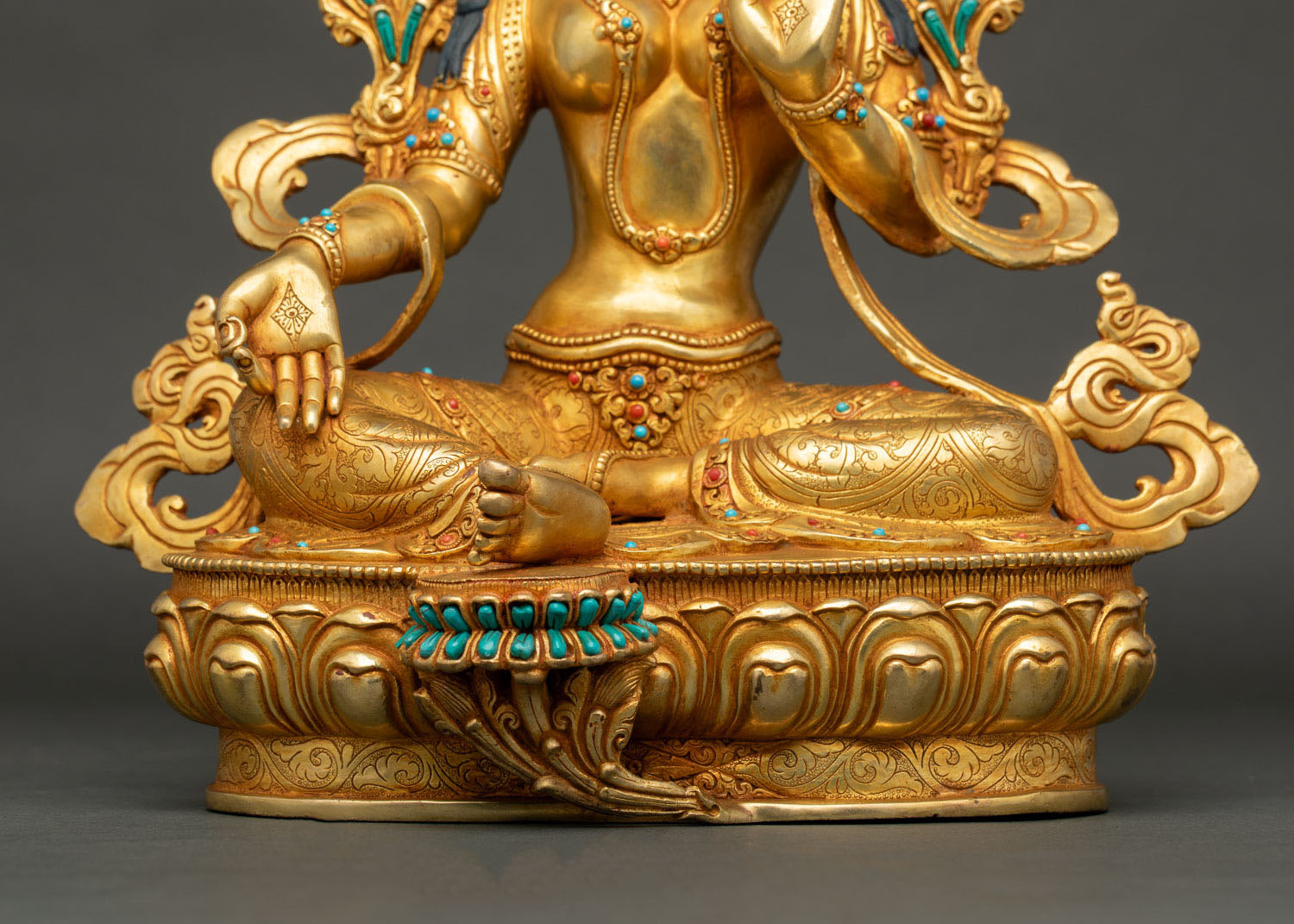Mother Green Tara Statue | Handcrafted Art from Nepal