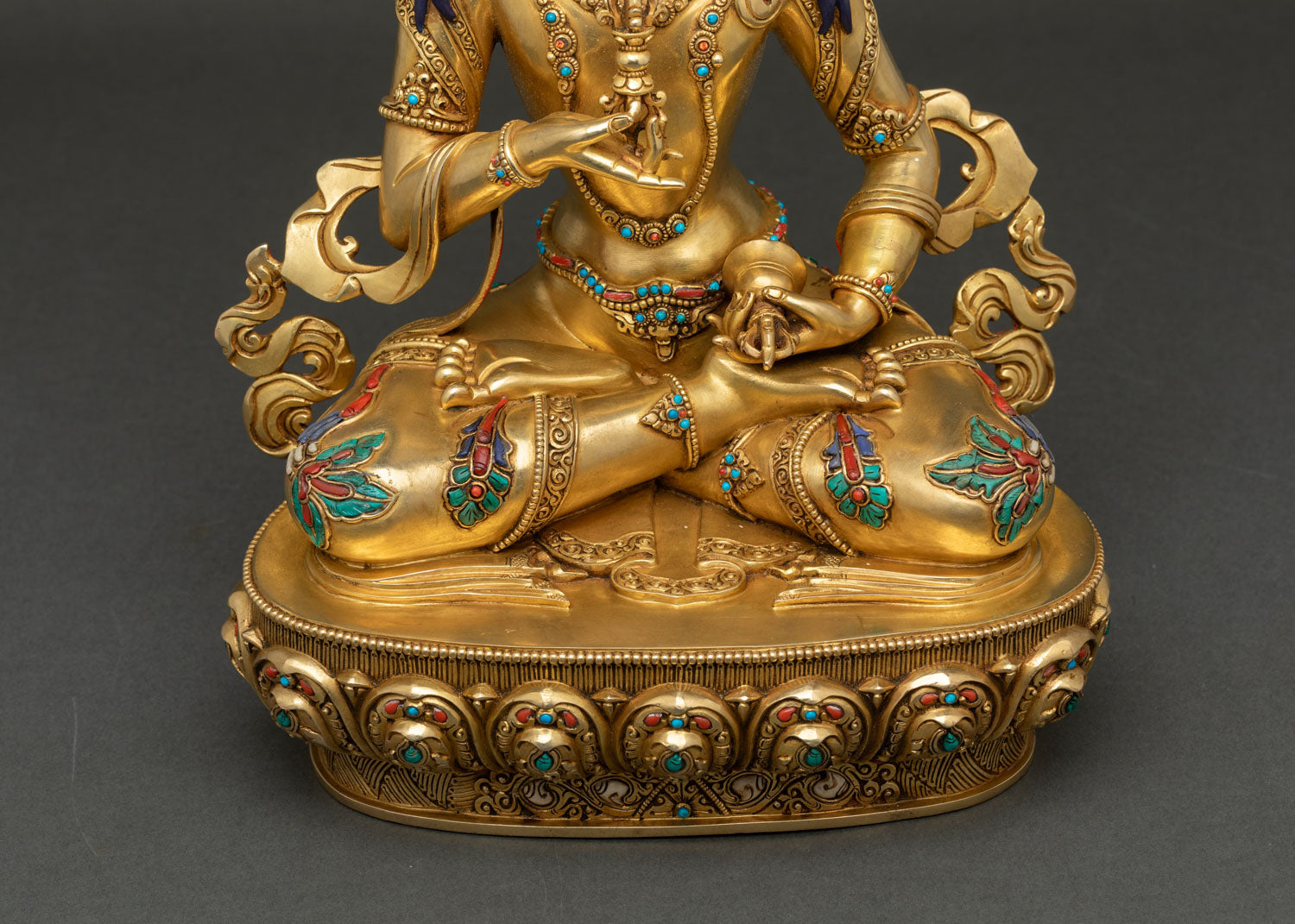Vajrasattva Statue | Sacred Vajrayana Purification Deity