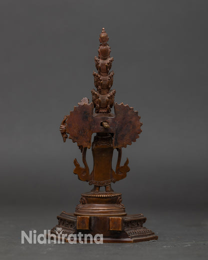 Thousand-Armed Chenrezig Bodhisattva Statue | Nepalese Craftsmanship
