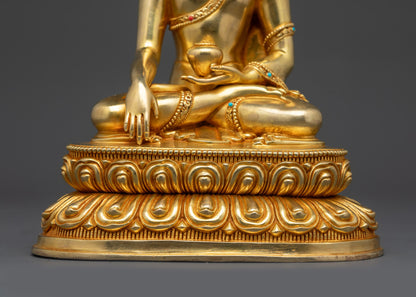 Meditation Shakyamuni Buddha Statue | Tibetan Buddhist Sculpture