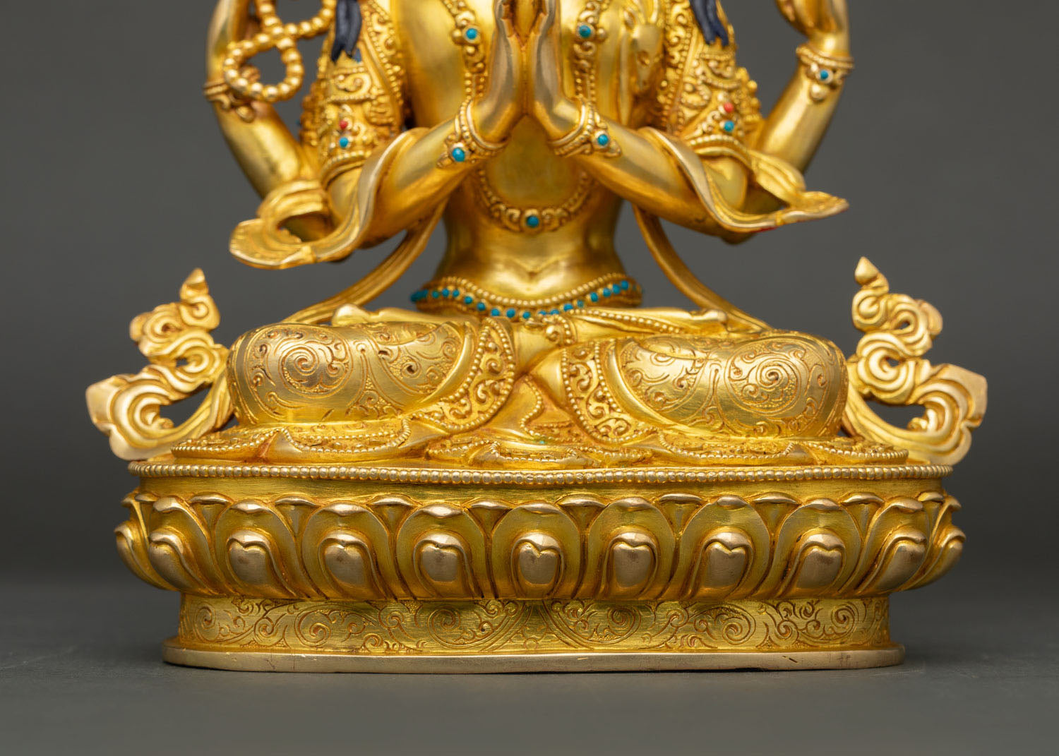 Revered Chenrezig Statue | Vajrayana Buddhist Compassion Icon
