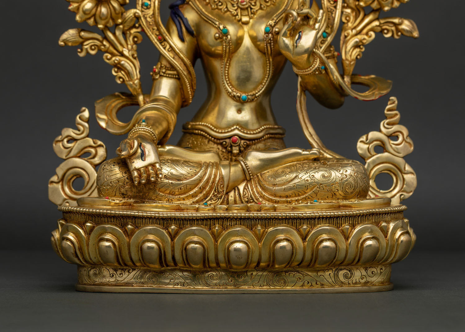 White Tara Statue | Seven-Eyed Goddess of Healing