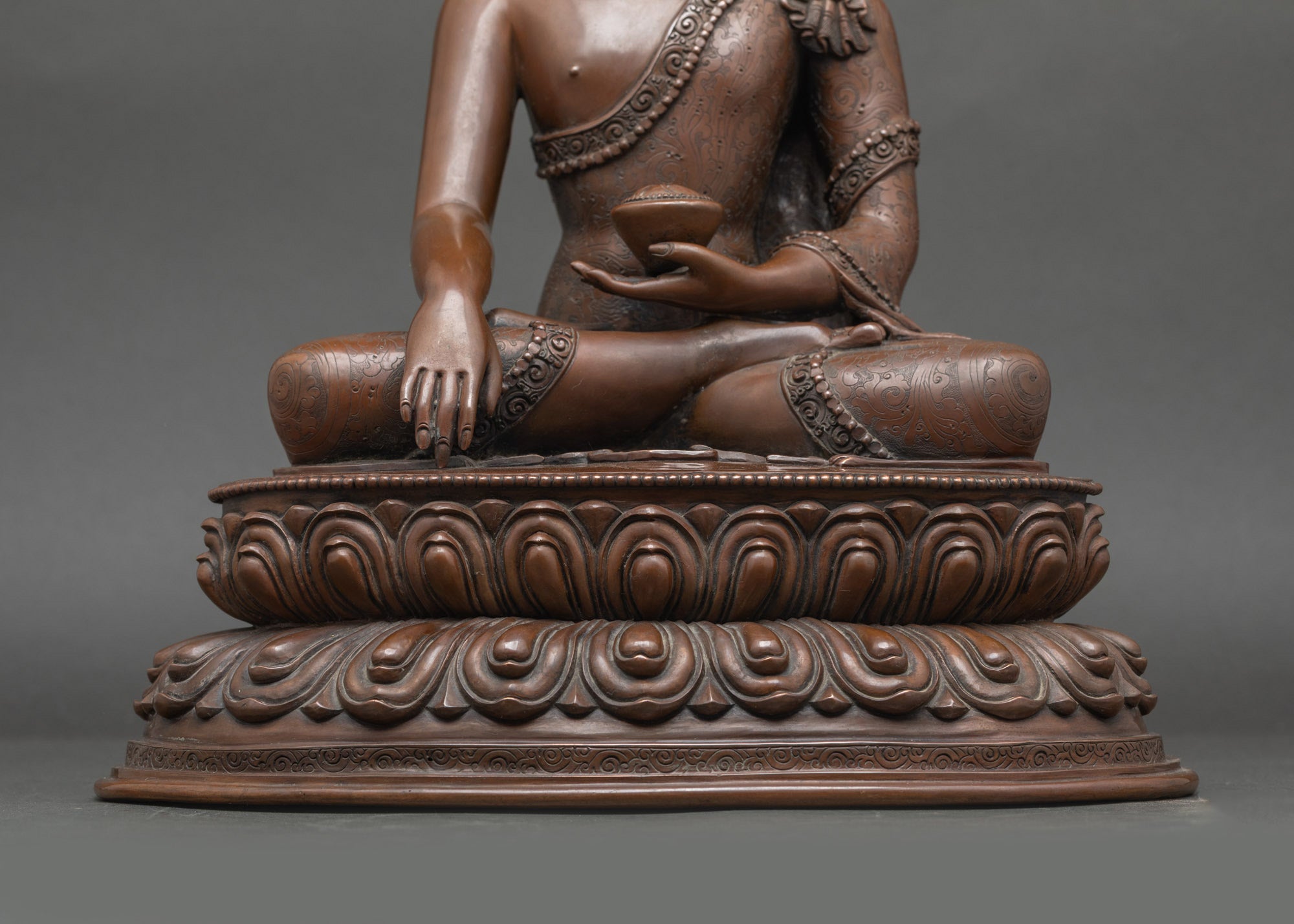 Enlightened Shakyamuni Buddha Statue | Handmade in Nepal