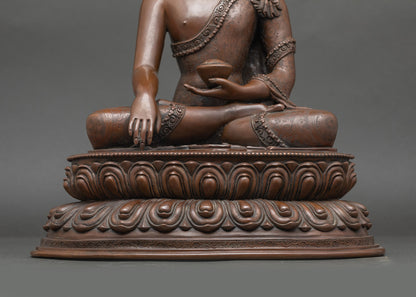 Enlightened Shakyamuni Buddha Statue | Handmade in Nepal