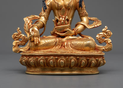 Bodhisattva Ksitigarbha Statue | Handcrafted Spiritual Decor