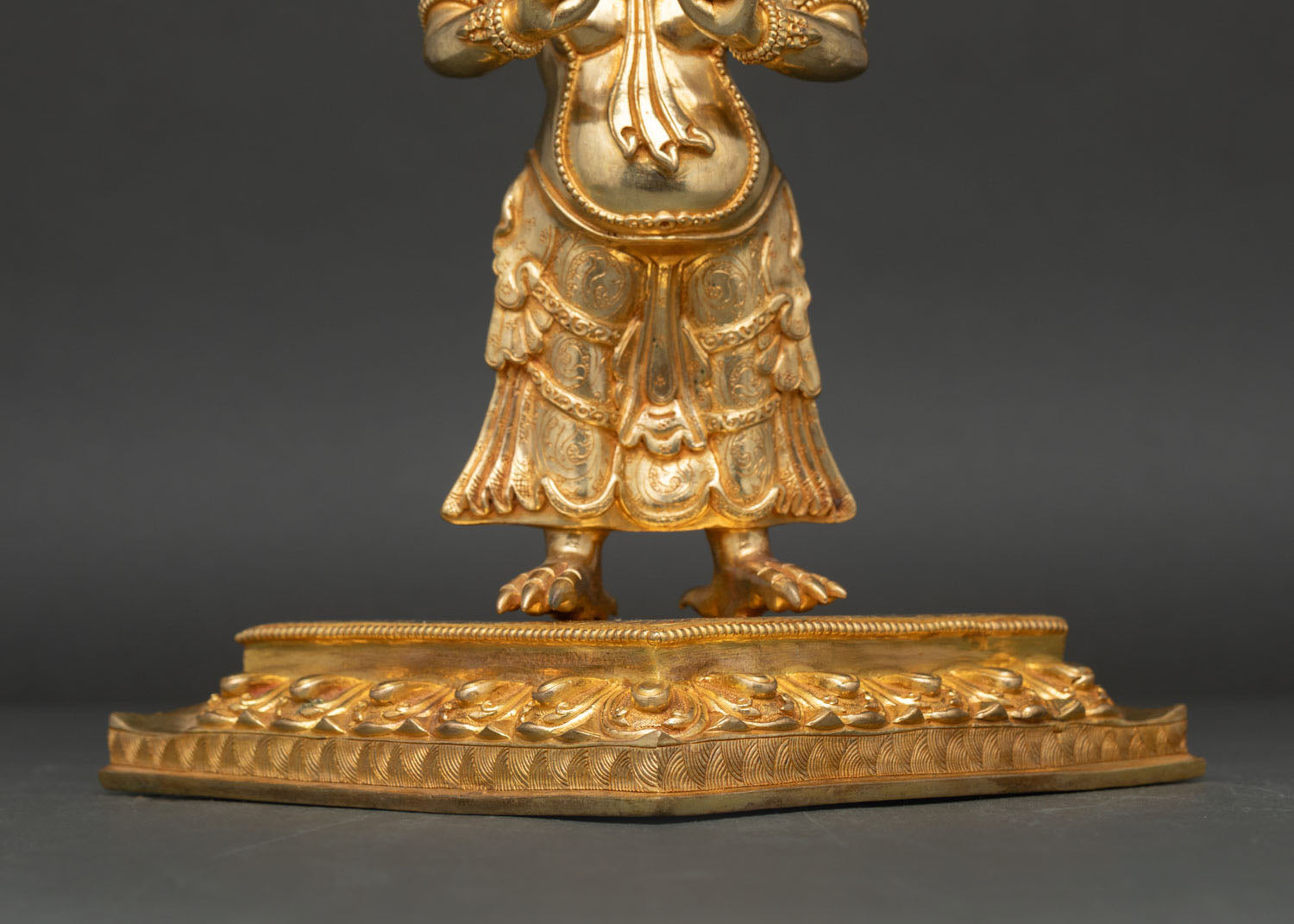 Zhajilamu Statue from Nepal | Tibetan Wrathful Goddess