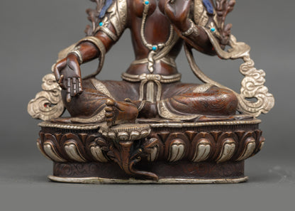 Green Tara Buddhist Statue | Symbol of Healing & Compassion