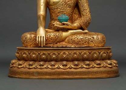 Shakyamuni Buddha Statue for Home Shrine and Temple