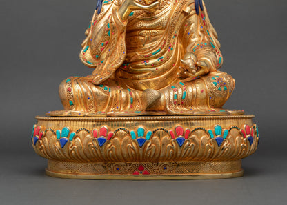 Guru Norlha Statue | Handcrafted Glorious Spiritual Master Sculpture