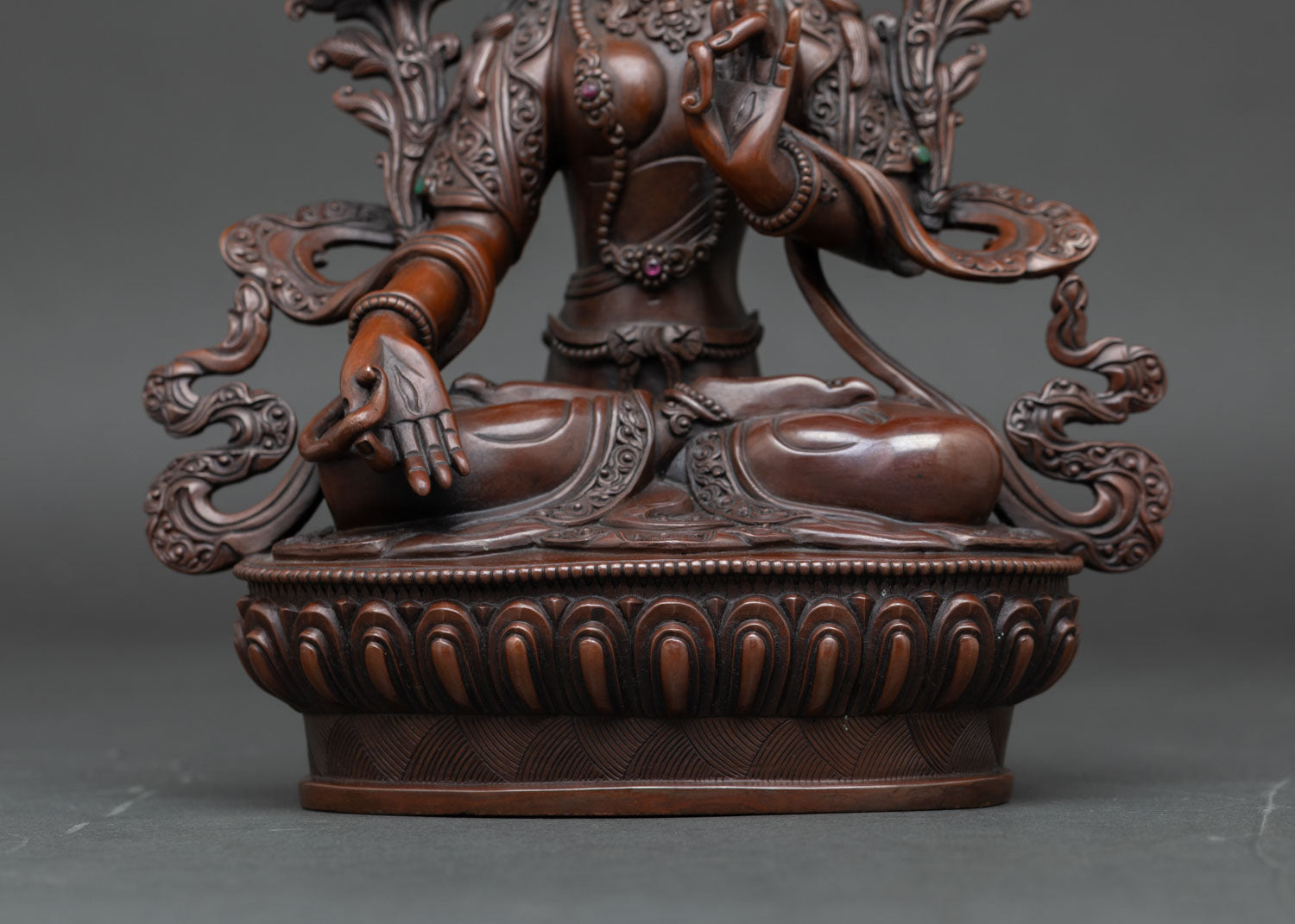 Three Long Life Deities Sculpture – Traditional Himalayan Art Set