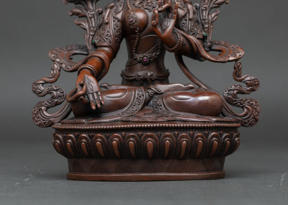 Three Long Life Deities Sculpture – Traditional Himalayan Art Set