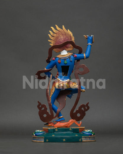 Simhamukha Statue | Lion-Faced Dakini for Inner Transformation