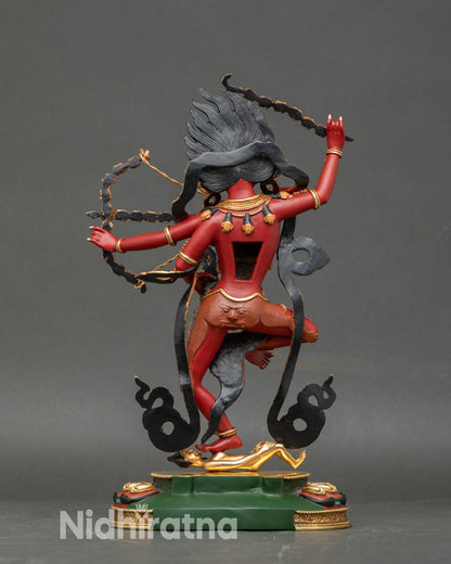 Buddhist Kurukulla Statue | Handcrafted Nepalese Artwork