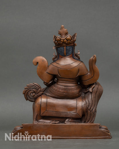 Tibetan Namtoshe Statue- Protector of Dharma and Riches