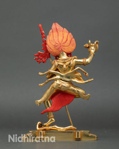 Troma Nangmo Statue- The Wrathful Black Mother of Libretion