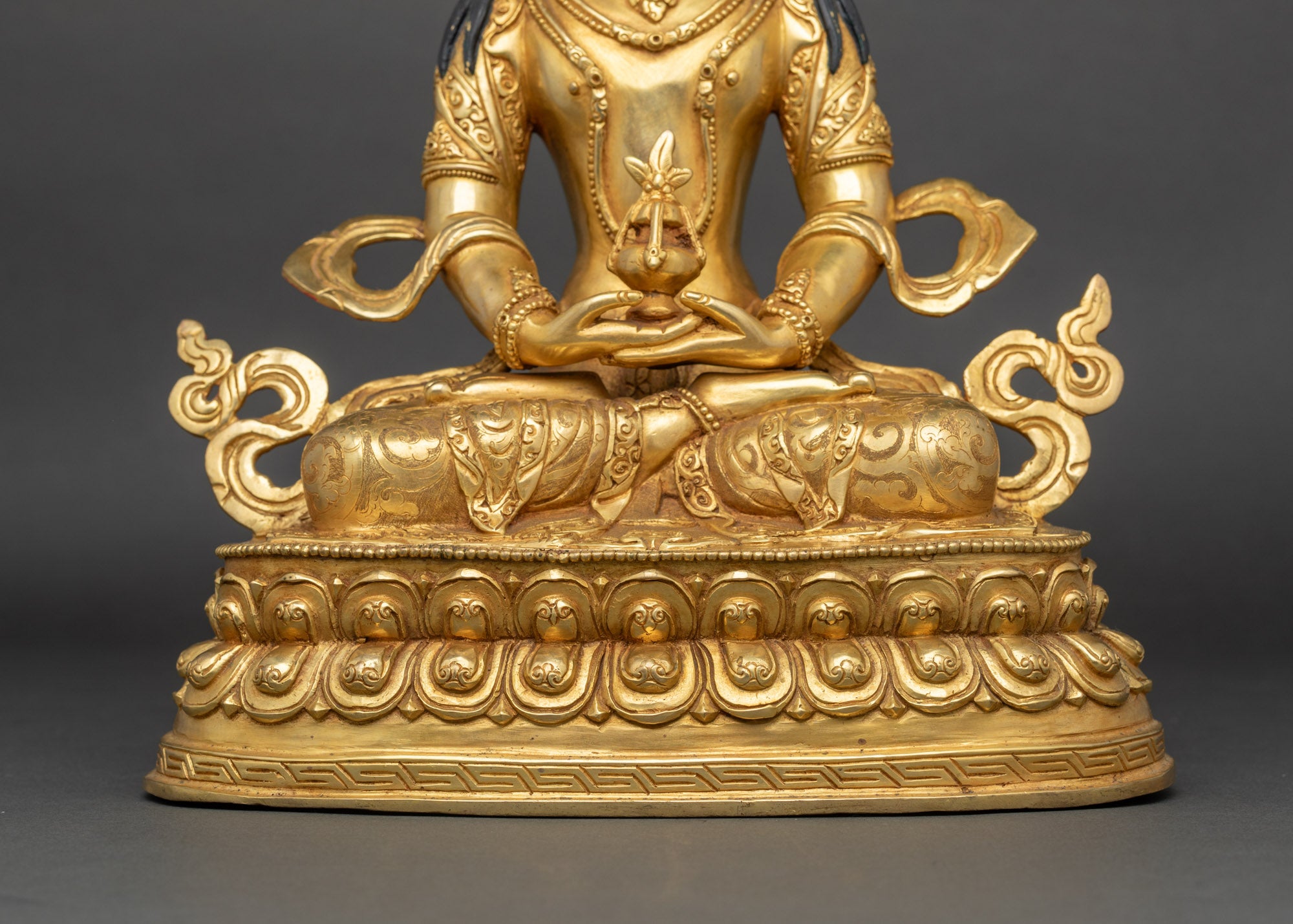 Handcrafted Amitayus Statue | Tibetan Buddhist Artwork