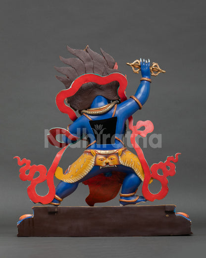 Vajrapani Statue for Mantra Chanting | Large-Size Buddhist Sculpture