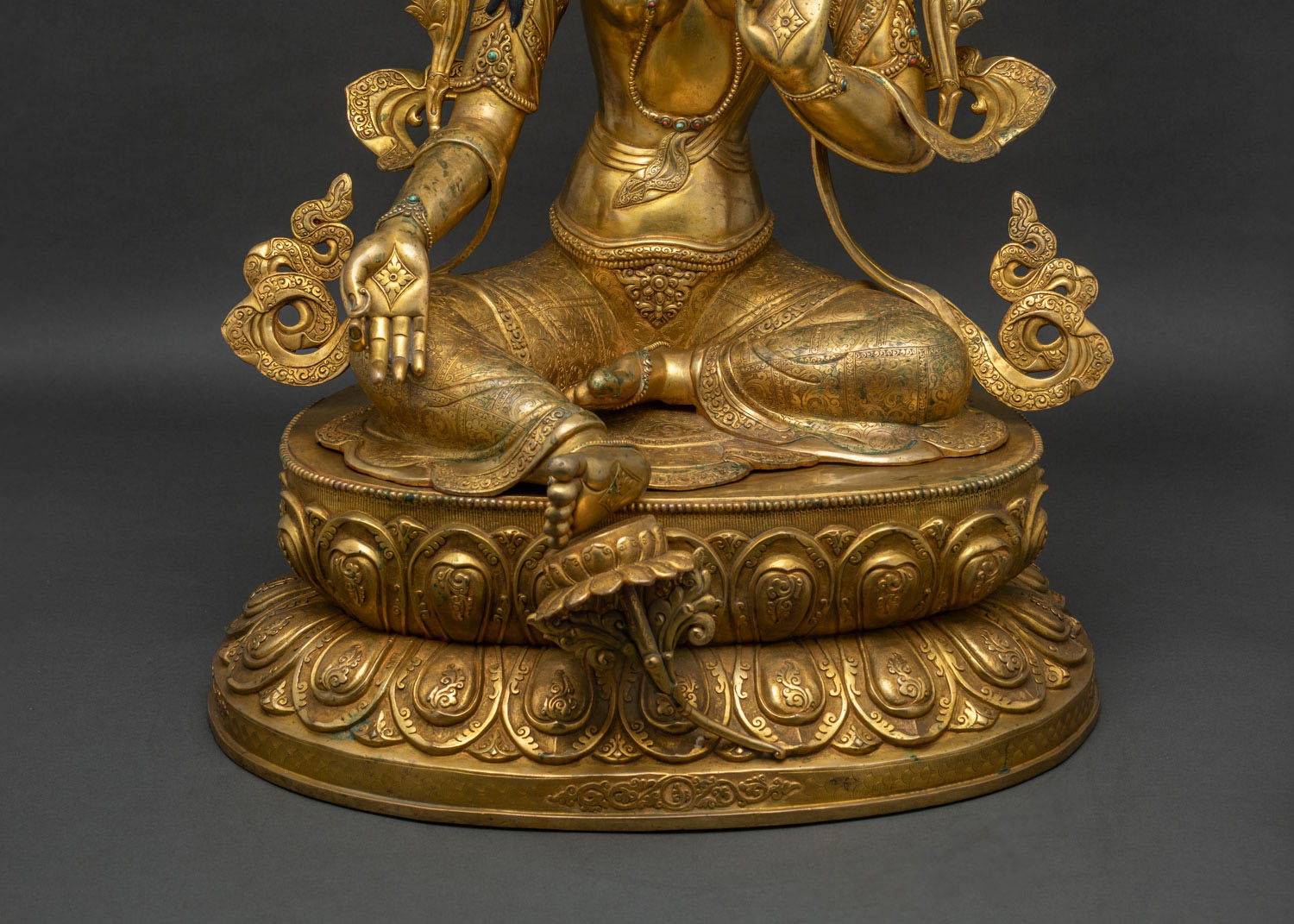 Green Tara Figurine | Meaningful Meditation & Altar Decor