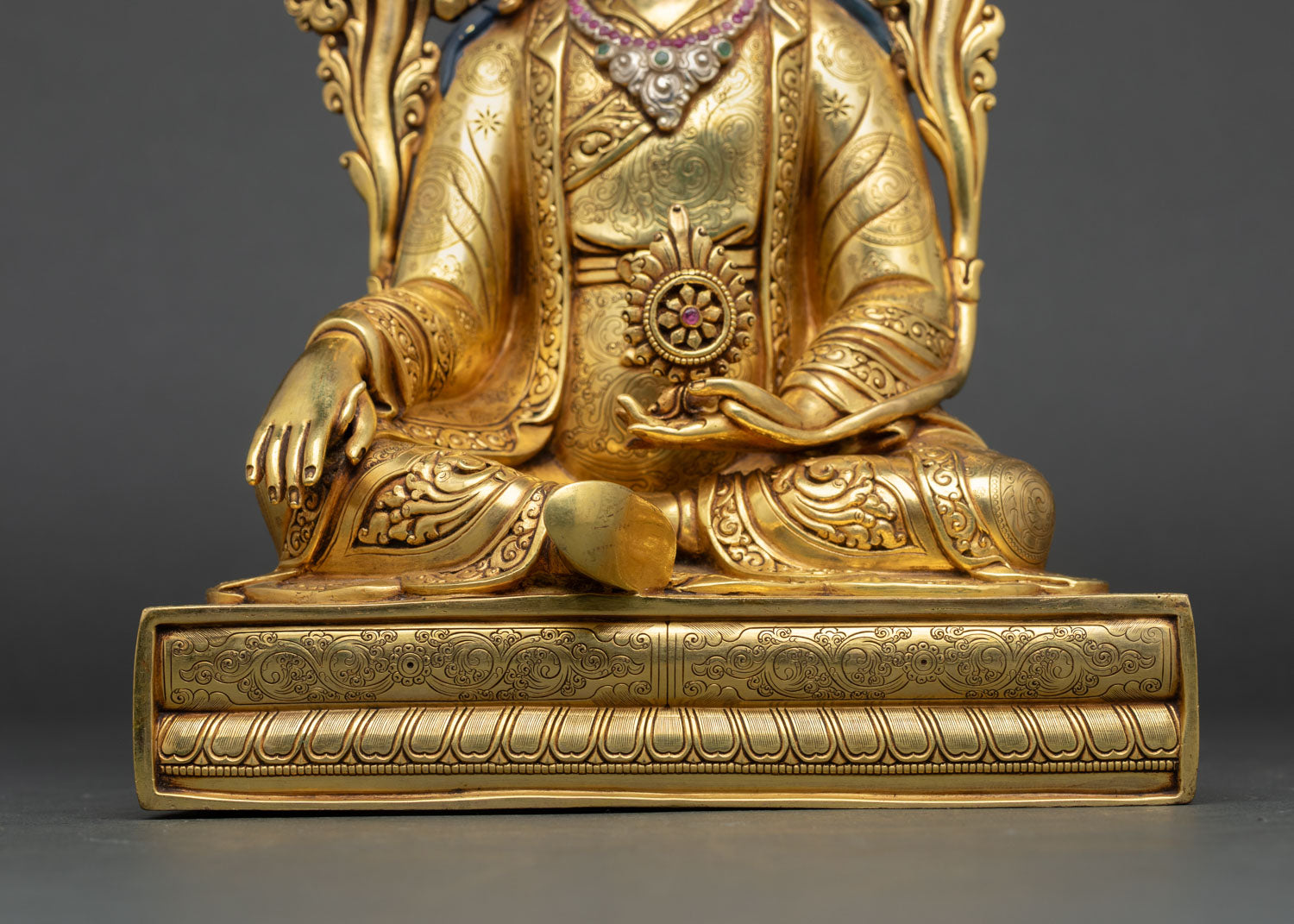 Trisong Detsen Statue | Tibetan Historical Dharma King Figure