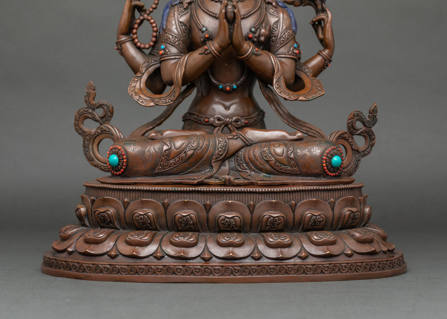 Chenrezig Statue – Handmade Himalayan Compassion Deity