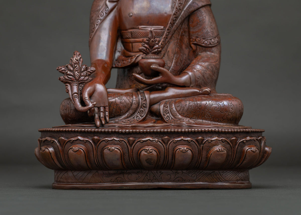 Medicine Buddha Statue | Himalayan Healing Buddha Sculpture