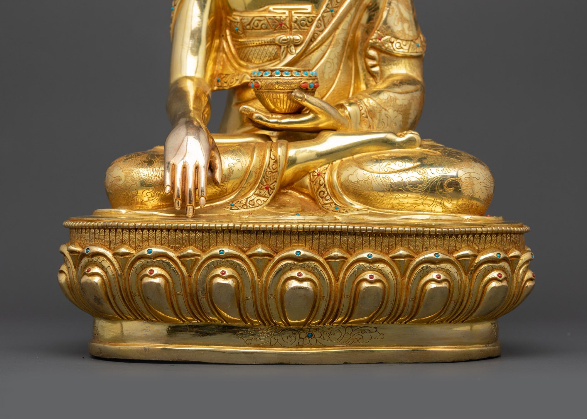 Lord Gautama Buddha Statue | Traditional Lost-Wax Casted Artwork