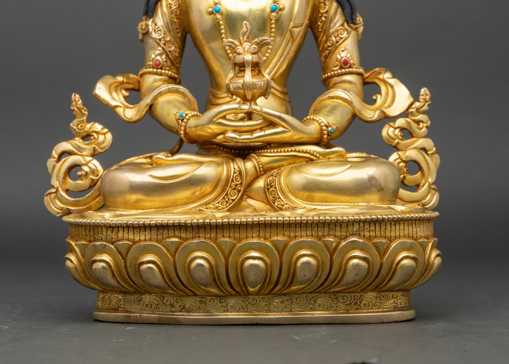 Authentic Amitayus Bodhisattva Statue for Spiritual Well Being