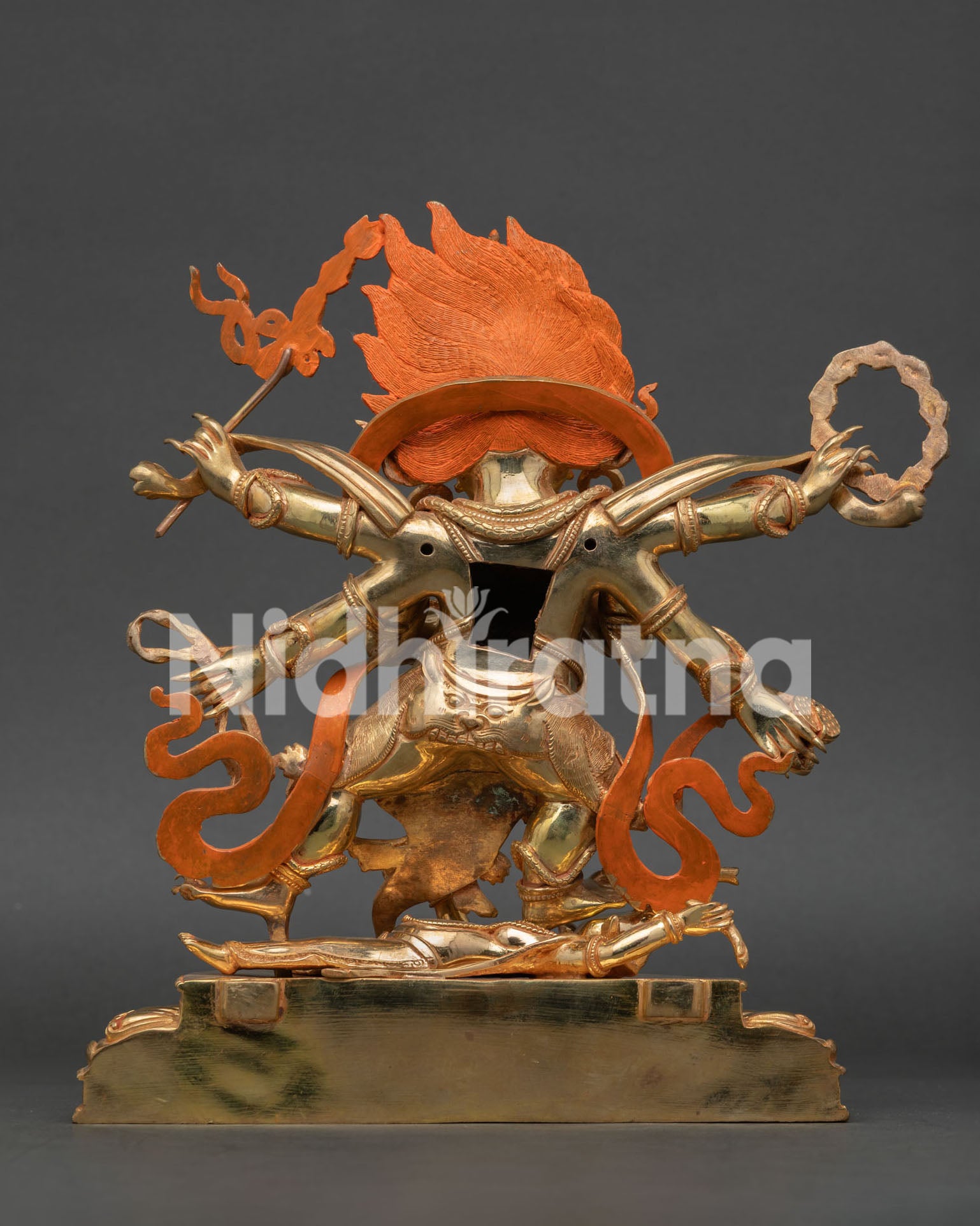 Six Arm Mahakala Statue