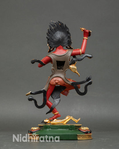 Troma Nagmo Statue | Wrathful Black Dakini of Chod Practice