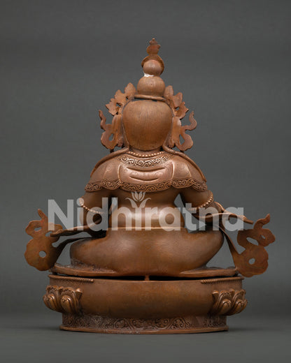 Dzambhala Statue from Nepal | Authentic Buddhist Artwork
