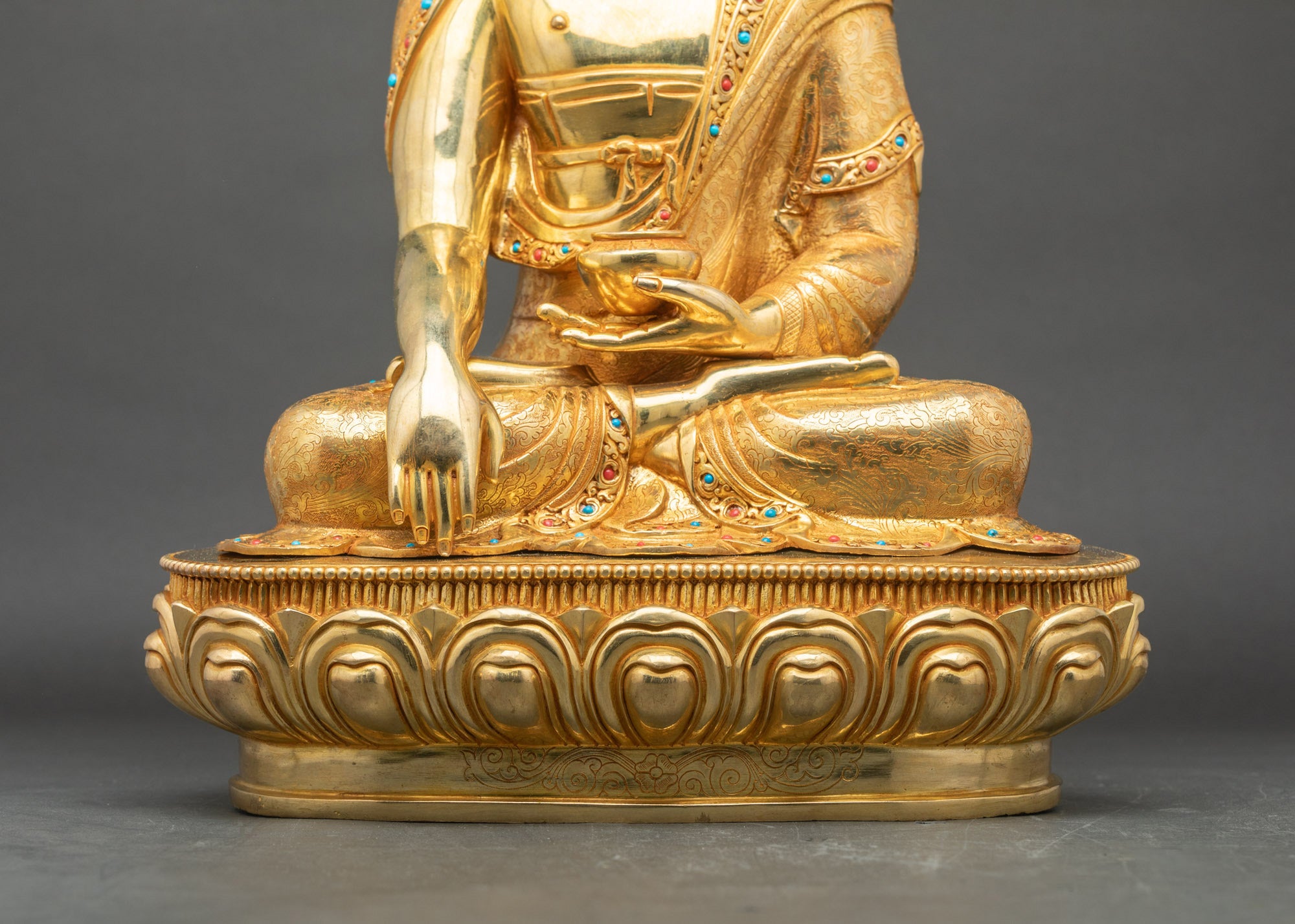 Enlightened Buddha Statue | Handcrafted Nepalese Meditation Figure