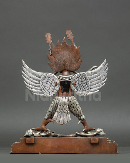 Garuda Bird Deity Statue for Protection and Spiritual Strength