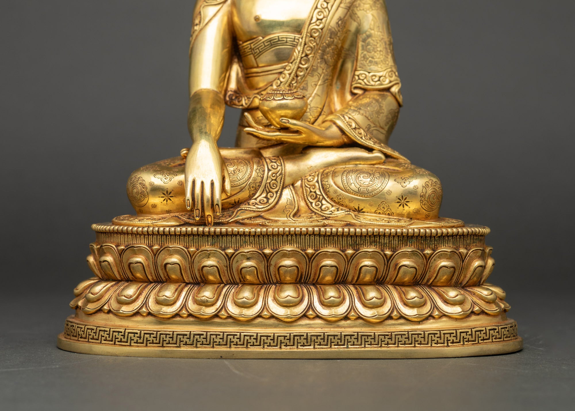 Shakyamuni Buddha Statue | Lost-Wax Copper Ritual Sculpture