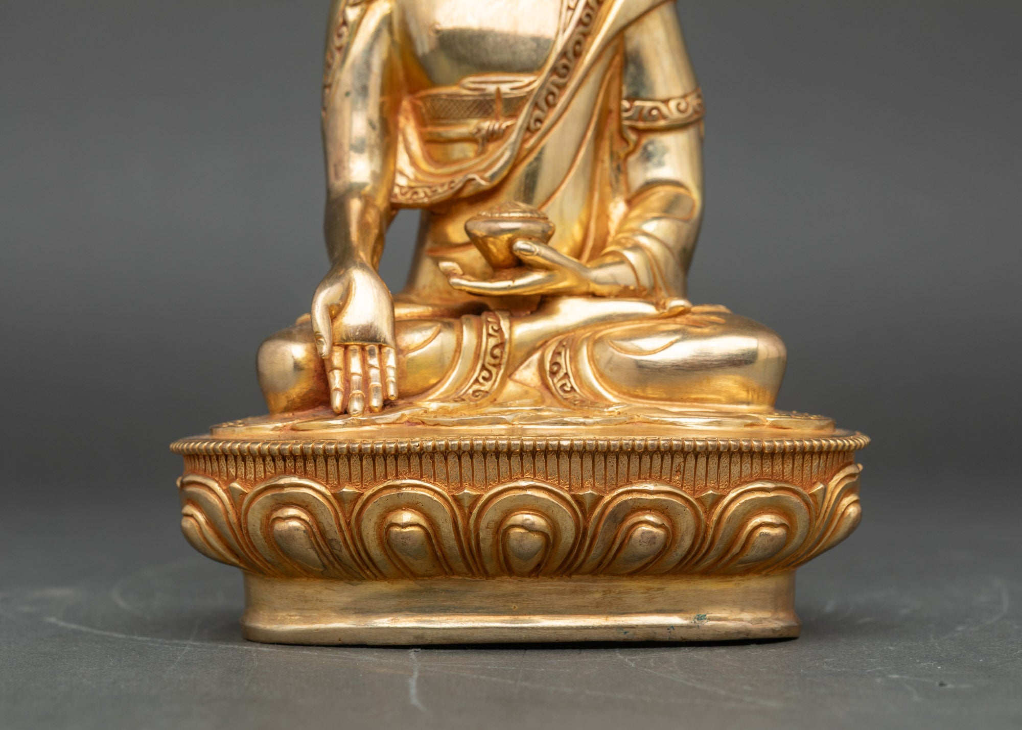 Buddha Ratnasambhava Statue | Traditional Nepalese Handicraft