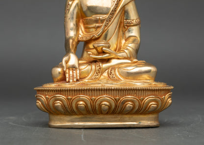 Buddha Ratnasambhava Statue | Traditional Nepalese Handicraft