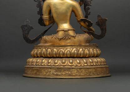 Green Tara Statue