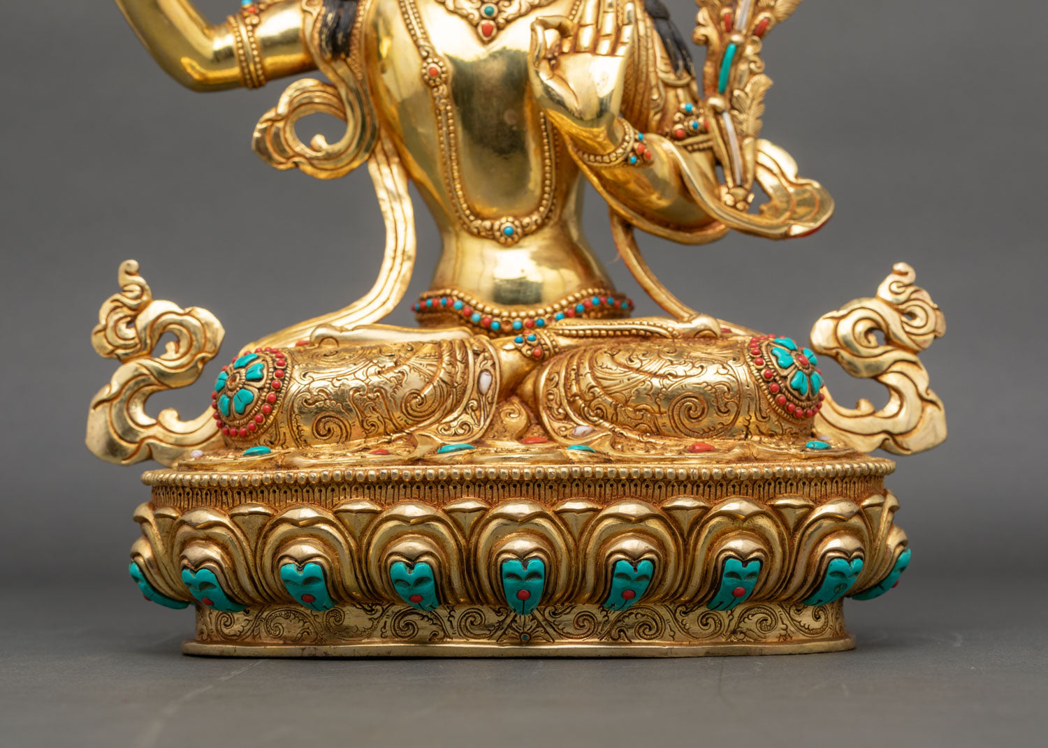 Manjushri Statue - Symbol of Knowledge and Enlightenment