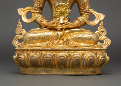 Cosmic Vairocana Buddha Sculpture | Supreme Adi-Buddha Figurine