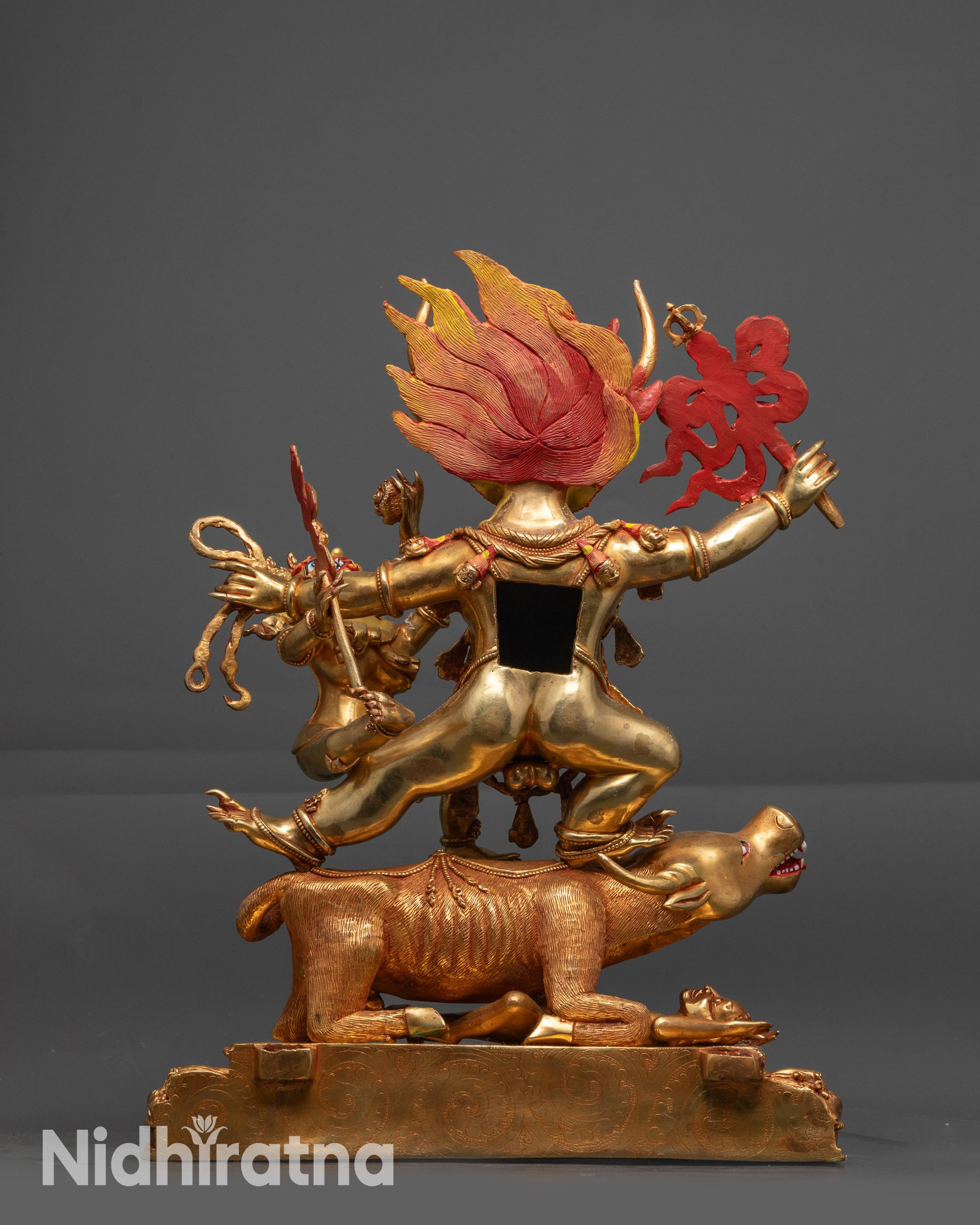 Yamantaka Consort Statue | Wrathful Form of Manjushri