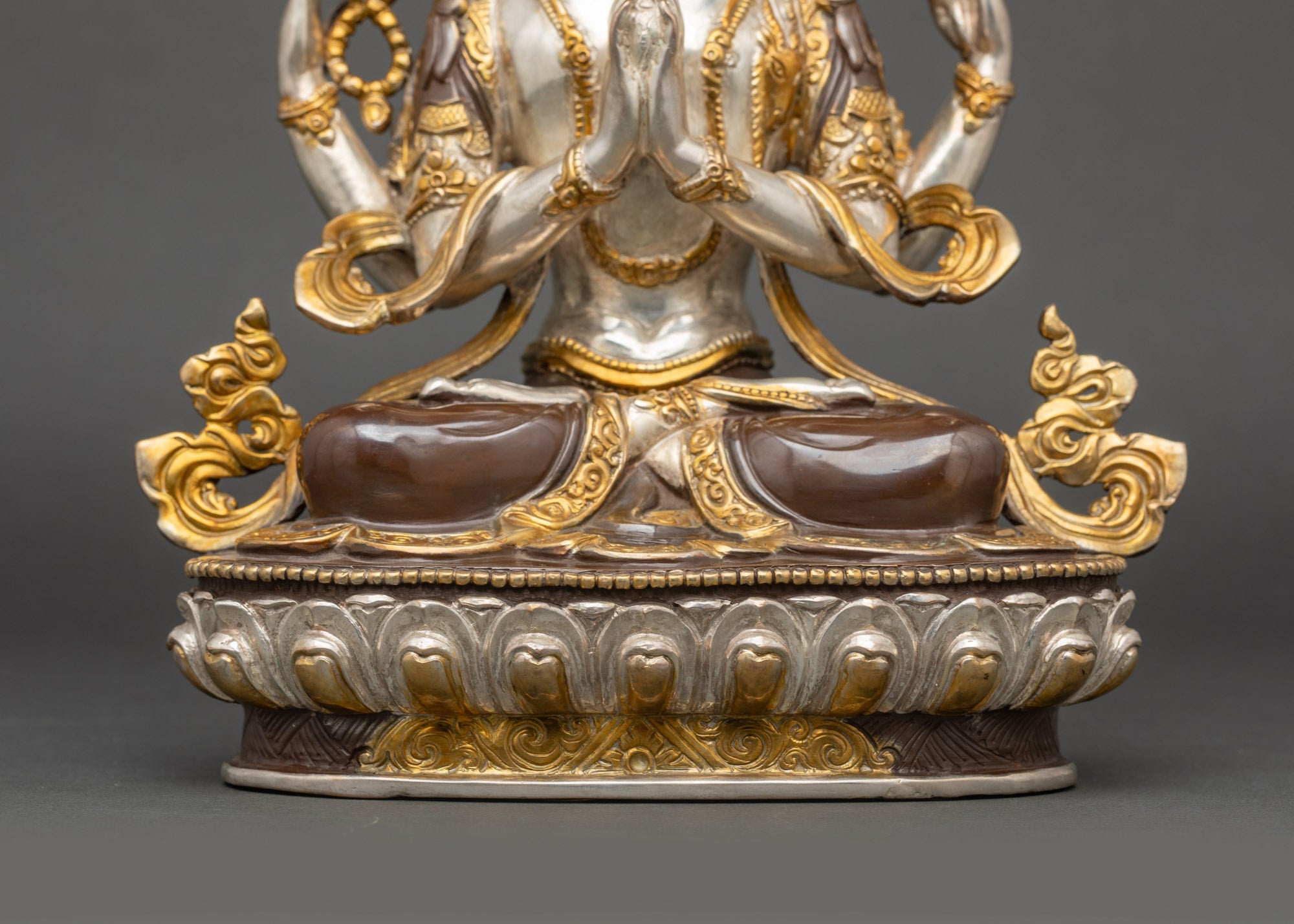 Tibetan Chenrezig Statue- The Bodhisattva of Compassion