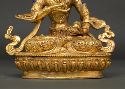 Vajrasattva Statue | Handmade Tibetan Buddhist Art from Nepal
