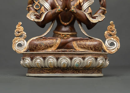 Handcrafted Chenrezig Statue – Symbol of Infinite Compassion