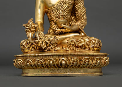 Medicine Buddha Statue for Healing & Wellness | Buddhist Artwork