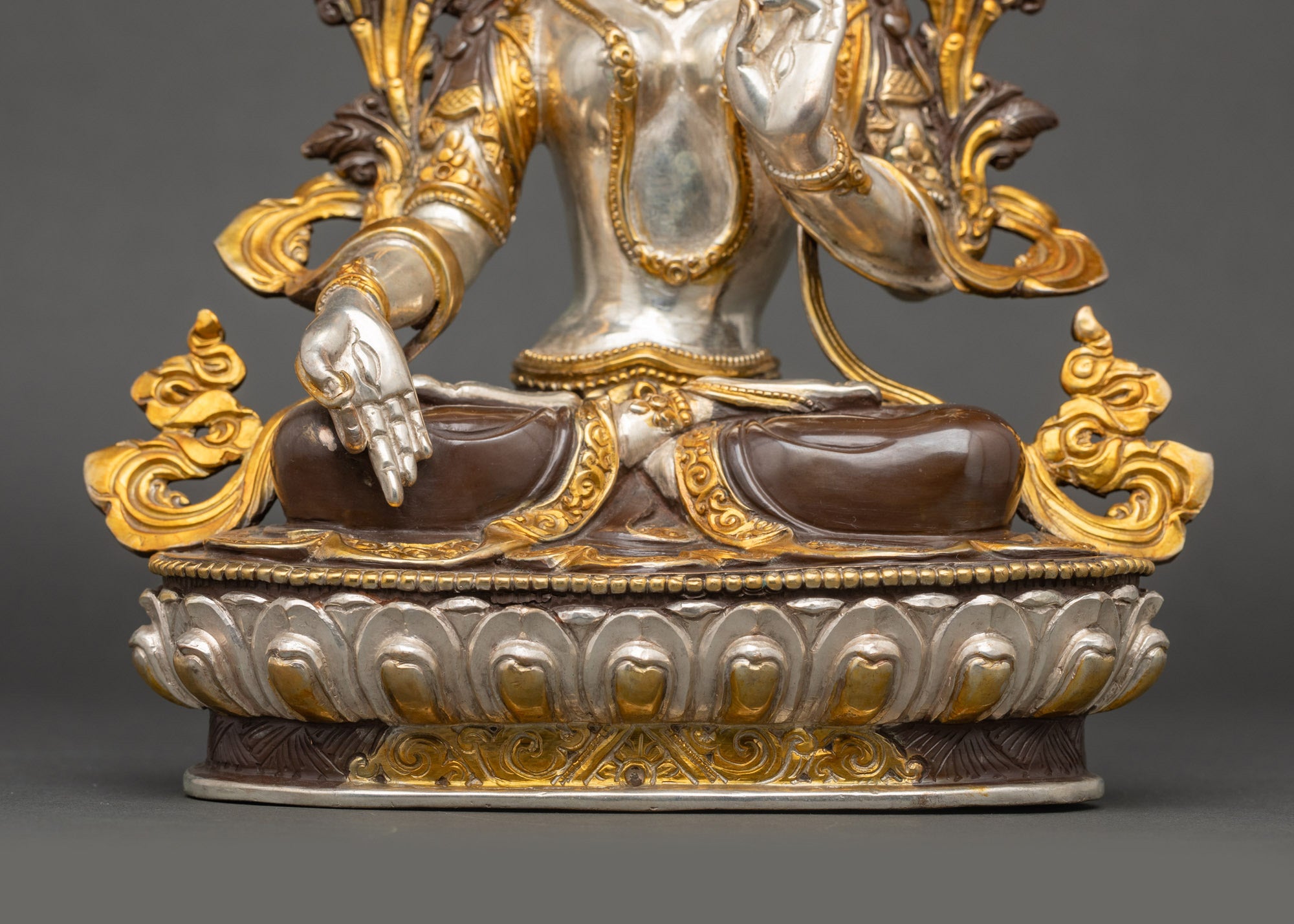 Handmade White Tara Statue - The Mother of All Buddhas