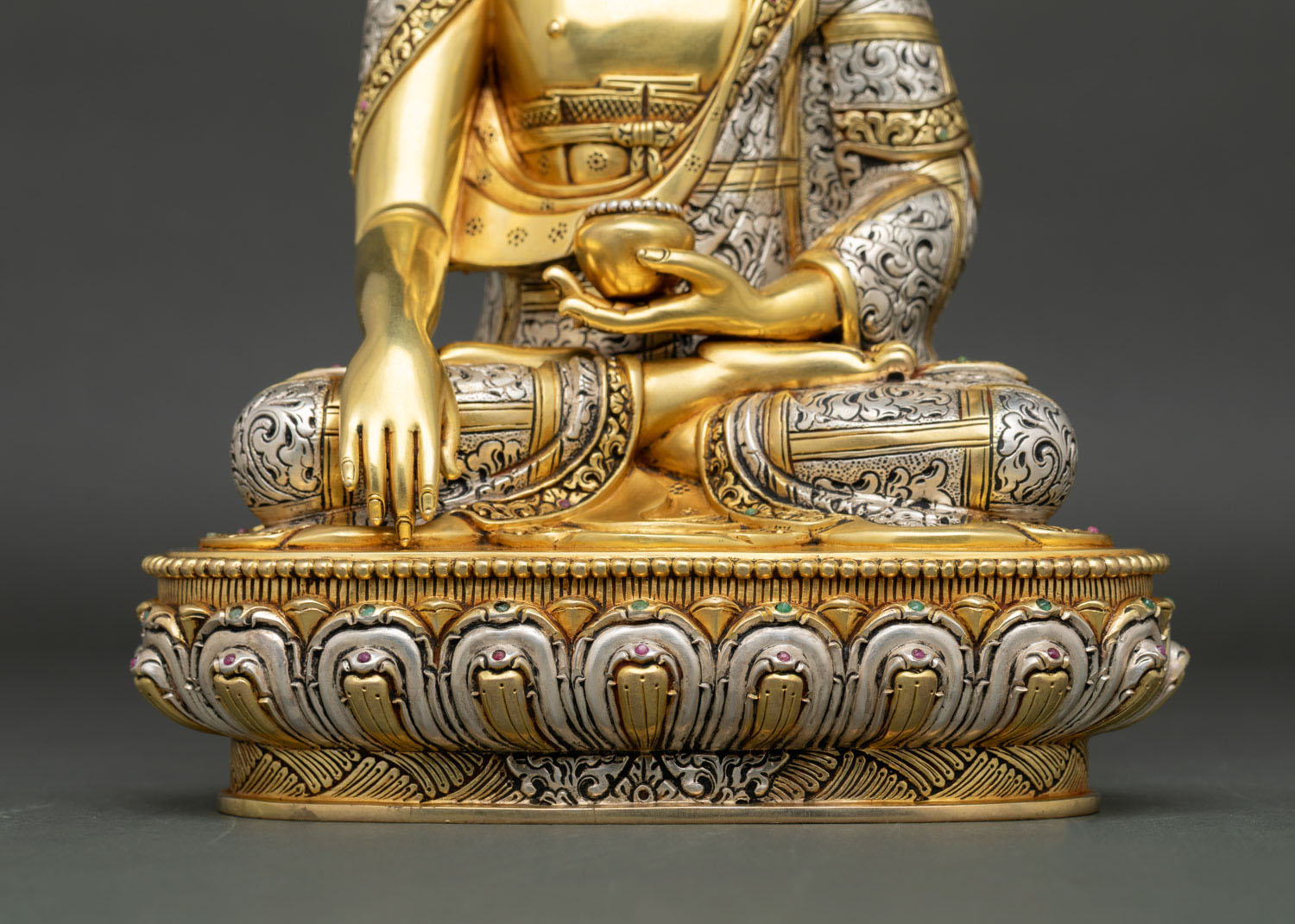 Enlightened Siddhartha Gautama Statue | Buddha Art from Nepal