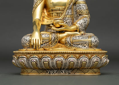 Enlightened Siddhartha Gautama Statue | Buddha Art from Nepal