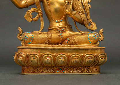 Manjushri Statue | Tibetan Buddhist God of Wisdom