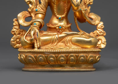 Healing White Tara Sculpture | Tara Figurine for Spiritual Peace